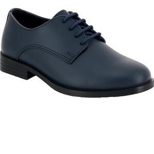 Boys Navy Blue Dress Shoes Size Big Kids 5